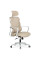 Кресло Mealux Easy Beige (арт. HF-L15 F/BR) - спинка сетка/сиденье ткань/бежевый (коробок-1 шт.)