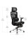 Кресло с масажным эфектом Mealux M10 Air Plus Black (арт. HF-M10 M/BB) - спинка сетка / сиденье сетка / черное (коробок-1 шт.)