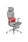 Кресло с массажным эффектом Mealux M10 Air Massage Grey (арт. HF-M10 M/G) - спинка сетка/сидение сетка/цвет серый (коробок-1 шт.)