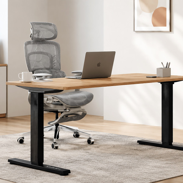 Кресло с массажным эффектом Mealux M10 Air Massage Grey (арт. HF-M10 M/G) - спинка сетка/сидение сетка/цвет серый (коробок-1 шт.)