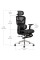 Кресло с массажным эффектом Mealux M6 Air Massage Black (арт. HF-M6 M/B) - спинка сетка/сидение сетка/черное (коробок-1 шт.)