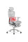 Кресло с массажным эффектом Mealux M6 Air Massage Grey (арт. HF-M6 M/G) - спинка сетка/сидение сетка/серое (коробок-1 шт.)