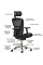 Кресло Mealux Q1 Air Black (арт. HF -Q1 M/B) - спинка сетка / сиденье сетка / цвет чорный (коробок-1 шт.)