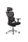 Кресло Mealux Q3 Air Fabric Black (арт. HF- Q3 F/B) - спинка сетка / сиденье ткань / цвет черный (коробок-1 шт.)