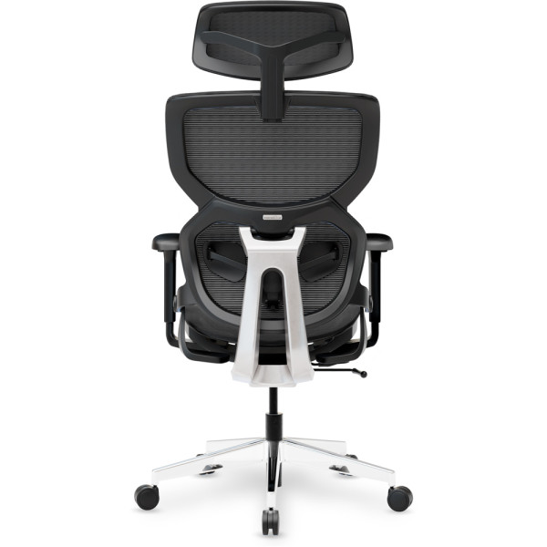 Кресло Mealux Q3 Air Black (арт. HF- Q3 M/B)  - спинка сетка / сиденье сетка / цвет черный (коробок-1 шт.)
