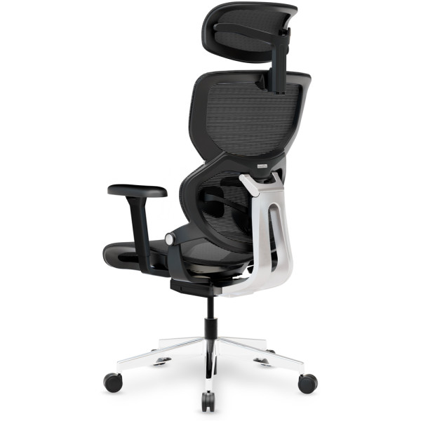 Кресло Mealux Q3 Air Black (арт. HF- Q3 M/B)  - спинка сетка / сиденье сетка / цвет черный (коробок-1 шт.)