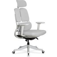 Крісло Mealux S160 Grey (арт. HF-S160 F/G) - сидіння тканина / колір сірий (коробок 1 шт.)