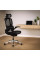 Кресло Mealux S202 Air Black (арт. HF-S202 M/B)  - спинка сетка / сиденье сетка / цвет черный (коробок-1 шт.)