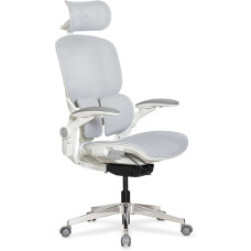 Кресло Mealux S202 Air Grey (арт. HF-S202 M/G) - спинка сетка / сиденье сетка / цвет серый (коробок-1 шт.)