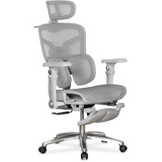 Кресло Mealux S2 Air Grey (арт. HF-S2 M/G) - спинка сетка / сиденье сетка / цвет серый (коробок-1 шт.)