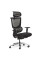 Кресло Mealux S8 Air Fabric Black (арт. HF-S8P F/B) -- спинка сетка / сиденье ткань / цвет черный (коробок-1 шт.)