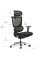 Кресло Mealux S8 Air Fabric Black (арт. HF-S8P F/B) -- спинка сетка / сиденье ткань / цвет черный (коробок-1 шт.)