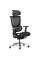 Кресло Mealux S8 Air Black (арт. HF-S8P M/B) - спинка сетка / сиденье сетка / цвет черный (коробок-1 шт.)