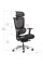 Кресло Mealux S8 Air Black (арт. HF-S8P M/B) - спинка сетка / сиденье сетка / цвет черный (коробок-1 шт.)