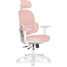 Подростковое офисное кресло Mealux Junior T2  Pink (арт. HF-T2 F/KP) - спинка сетка / сиденье ткань розовая (коробок-1 шт.)