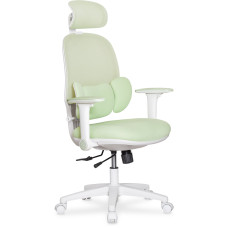 Подростковое офисное кресло Mealux Junior T2  Green (арт. HF-T2 F/KZ) - спинка сетка / сиденье ткань зеленая (коробок-1 шт.)