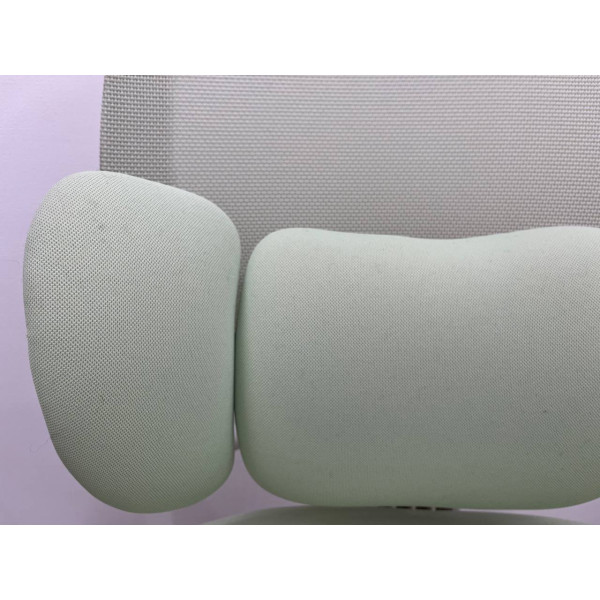 Підліткове офісне крісло Mealux Junior T2 Green (арт. HF-T2 F/KZ) (sale-2) - спинка сітка / сідіння тканина зелена (коробок-1 шт.)