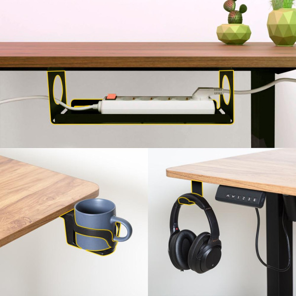 EARPHONE HOOK BLACK гачок для навушників чорний