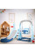 Горка для детей Mealux Bunny (арт. KD-B261 Blue) - цвет голубой (коробок-1 шт.)