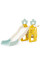 Горка  для детей Mealux Eric Blue/Yellow (арт. KD-B351 Blue/Yellow) - цвет пластика голубой с желтым (коробок 1 шт.)