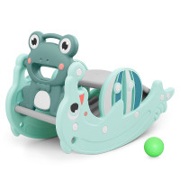 Детский игровой комплекс Mealux Froggy Mint (арт. KD-D011 Mint) - цвет пластика ментол (коробок 1 шт.)