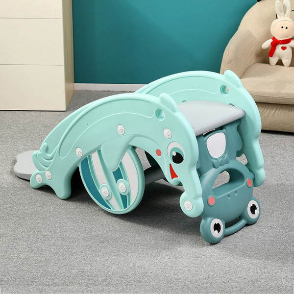 Дитячий ігровий комплекс Mealux Froggy Mint (арт. KD-D011 Mint) – колір пластику ментол (коробок 1 шт.)