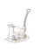 Детская машинка--качалка Mealux KD-D013 White (арт. KD-D013 White) - пластик белый с серым (коробок 1 шт.)