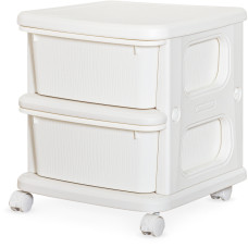 Дитячий стелаж Mealux Oscar White (арт. KD-E011 White) - колір пластику білий (коробок-1 шт.)