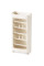 Стеллаж Mealux Brooks White (арт. KD-E041 White) - цвет пластика белый (коробок 1 шт.)