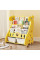 Стеллаж Mealux Raffo Yellow (арт. KD-E042 Yellow) - цвет пластика желтый (коробок 1 шт.)