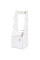 Стеллаж Mealux Wendy White (арт. KD-E043 White) – цвет пластика белый (коробок-1 шт.)