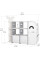 Стелаж  Mealux Bubbles White (арт. KD-E057 White) - цвет пластика белый (коробок 1 шт.)