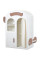 Детский шкаф Mealux  Narnia White (арт. KD-E061 Coffee White) - цвет пластика белый с коричневым (коробок-1 шт.)