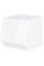Закрытый стеллаж для игрушек Mealux Boxy S White (арт. KD-E071 White) – цвет пластика белый (коробок-1 шт.)