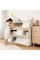 Закрытый стеллаж для игрушек Mealux Boxy S White (арт. KD-E071 White) – цвет пластика белый (коробок-1 шт.)