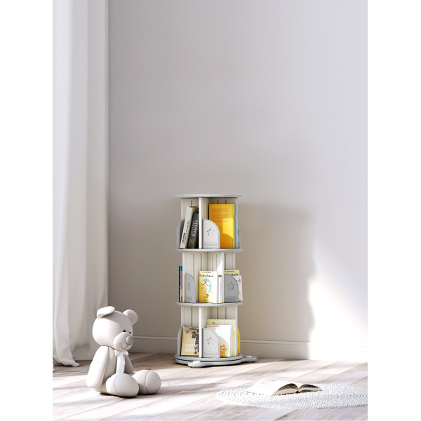 Стеллаж Mealux Stick Grey (арт. KD-E072 Grey) - цвет пластика серый (коробок 1 шт.)