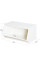 Закрытый стеллаж для игрушек Mealux Boxy L White (арт. KD-E073 White) – цвет пластика белый (коробок-1 шт.)