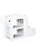 Стеллаж Mealux Dinosaur White (арт. KD-E082 White) – цвет пластика белый (коробок-1 шт.)