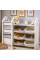 Стеллаж Mealux Dot White (арт. KD-E194 White) - цвет пластика белый (коробок 1 шт.)