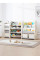 Стеллаж Mealux Line White (арт. KD-E196  White) - цвет пластика белый (коробок 1 шт.)
