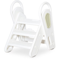 Дитяча сходинка Mealux Riso White / Green (арт.KD-F011 White/Green) - колір білий з зеленим (коробок-1шт.)