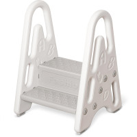 Детская ступенька Mealux Lilo (арт. KD-F012 White) - цвет белый с серым (коробок-1 шт.)