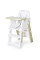 Стільчик для годування Mealux Feedo White/Green (арт. KD-F033 White/Green) - колір пластика біло-зелений (коробок-1 шт.)