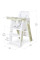 Стільчик для годування Mealux Feedo White/Green (арт. KD-F033 White/Green) - колір пластика біло-зелений (коробок-1 шт.)