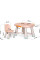 Дитячий комплект Mealux Peppa (арт. KD-F042 Orange) - столик та стільчик / колір оранжевий (коробок-1 шт.)