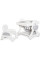 Дитячий комплект Mealux Robin (арт. KD-F051 White / Grey) - столик та стільчик/пластик сірий з білим (коробок-1 шт.)