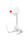 Баскетбольний кошик Mealux Rocket (KD-H011 White) - білий (коробок-1 шт.)