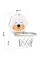 Баскетбольная корзина Mealux Sonic (арт. KD-H012 White) - цвет белый с серым (коробок-1 шт.)