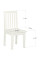 Дитячий стільчик Mealux KD-Y952 Ivory - натуральне дерево (короборк 1 шт.)