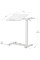 Стіл Hommex Mobidesk Duo USB White (арт. ТН-010-2 White) - стільниця біла / ніжки білі (коробок 1 шт.)